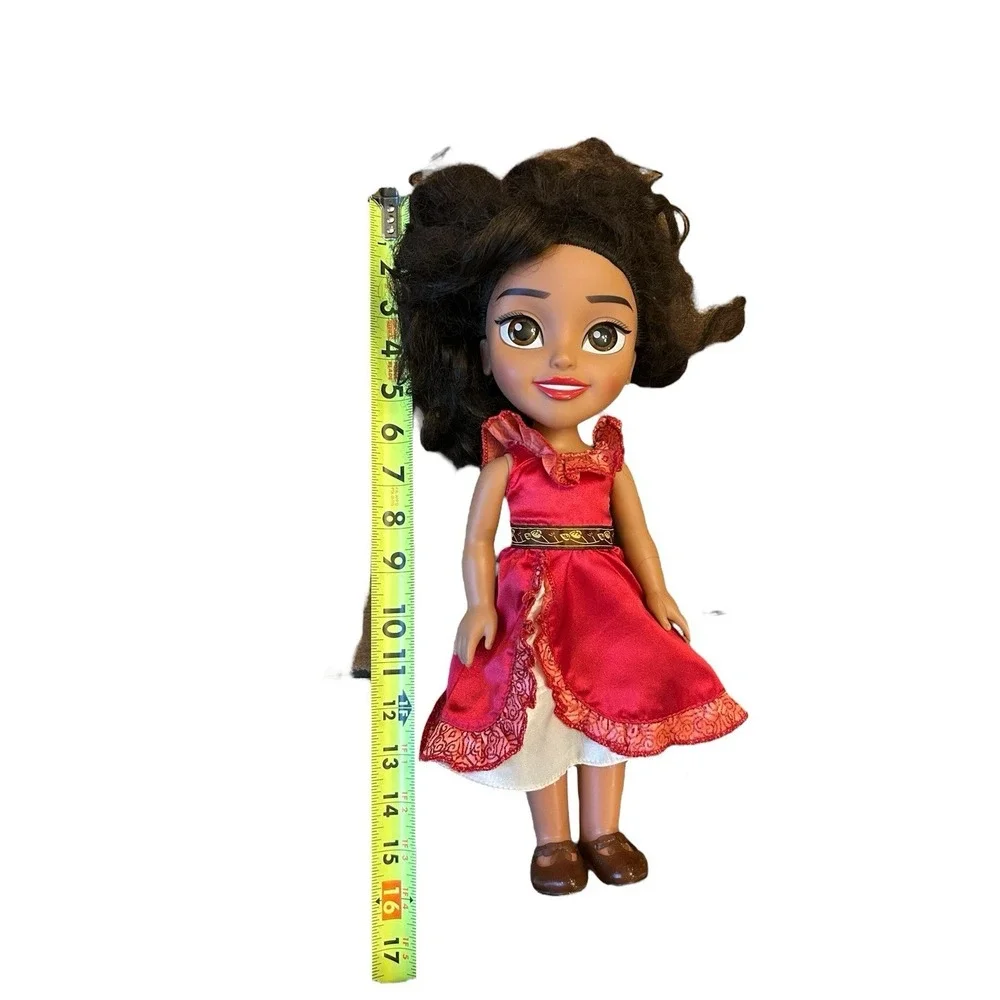 Disney Elena Of Avalor Doll 2017 Red Dress Posable‎ 14 inches